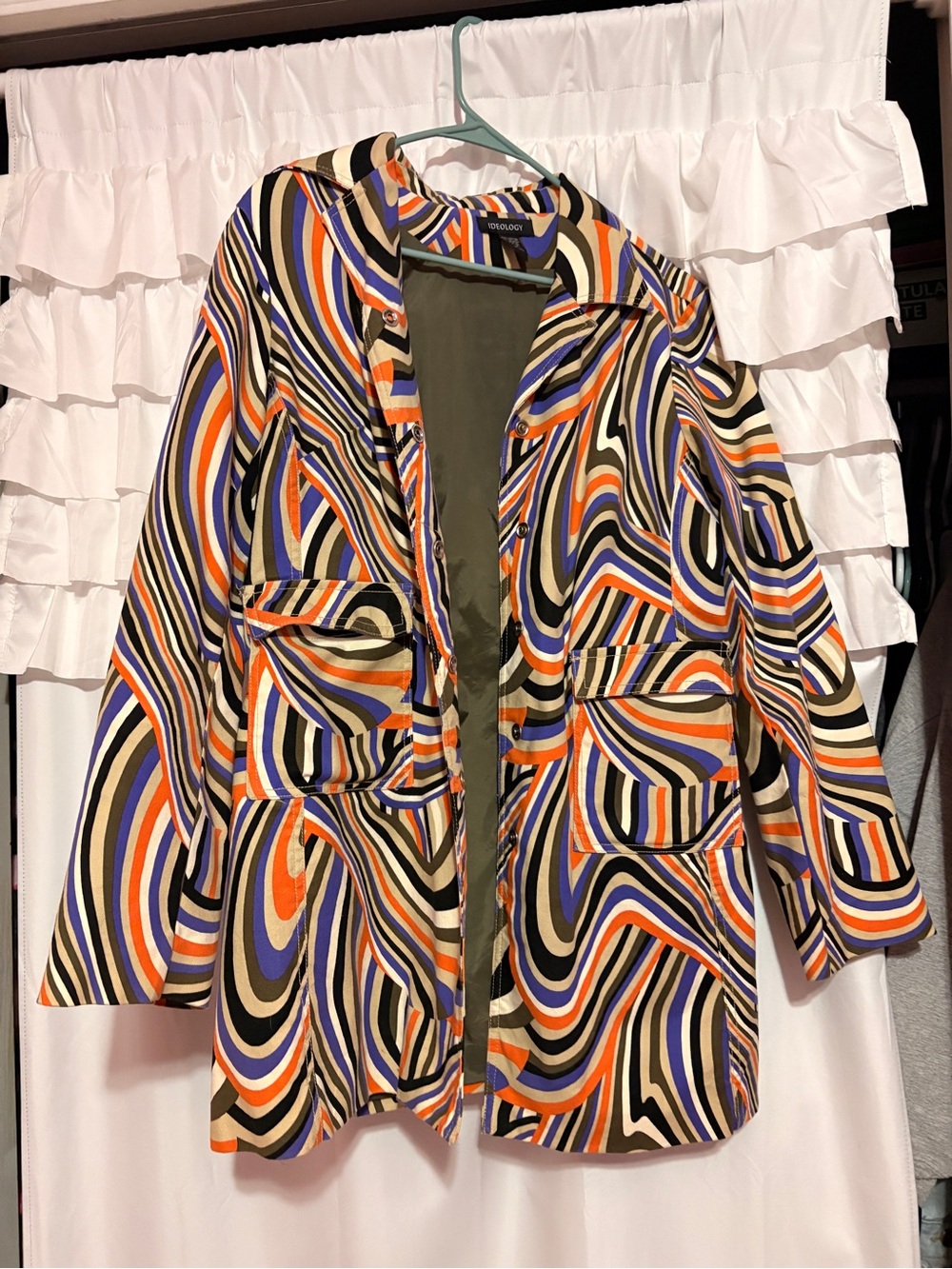 Women’s Ideology Swirl Pattern Blazer- L